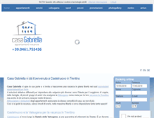 Tablet Screenshot of casagabriella-valsugana.it